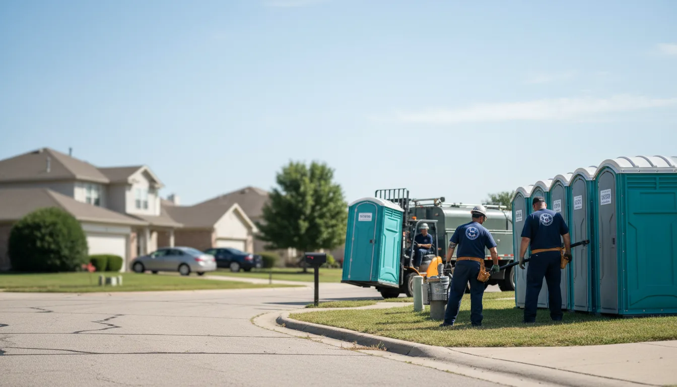 Porta Potty Rental in Sunset, TX near me
